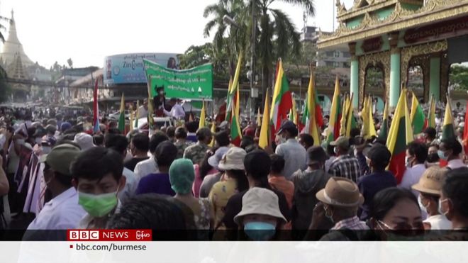 တပ်ထောက်ခံသူတွေ သတ်ဖြတ်ခံရမှု စစ်ကောင်စီကို မေးခွန်းထုတ်