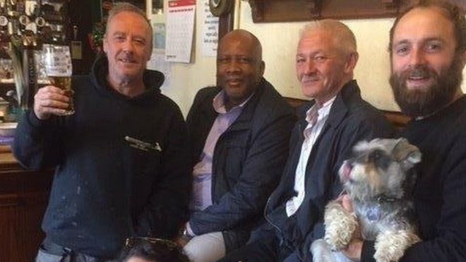 Image result for name of pub where king letsie III met his old classmate