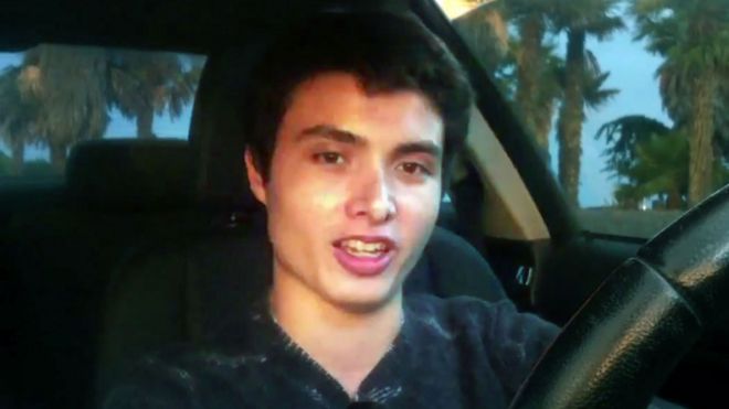 Elliot Rodger talks to camera in YouTube Video he posted during killing spree
