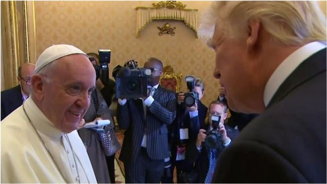 папа і Трамп