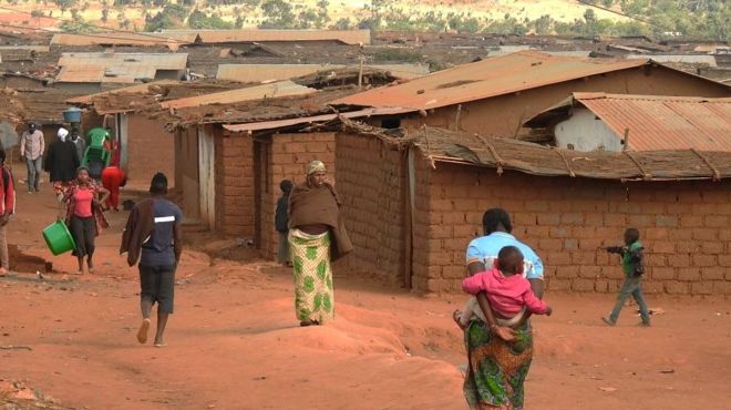 Impunzi mu nkambi ya Dzaleka muri Malawi mu 2018