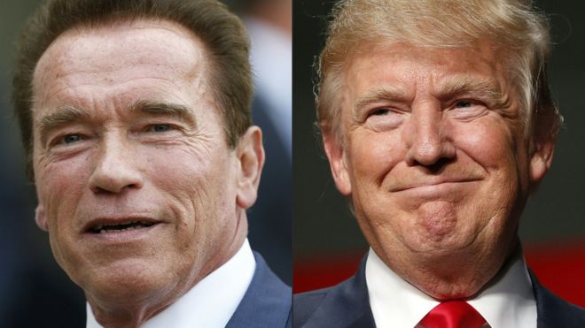 Arnold Schwarzenegger, Trump