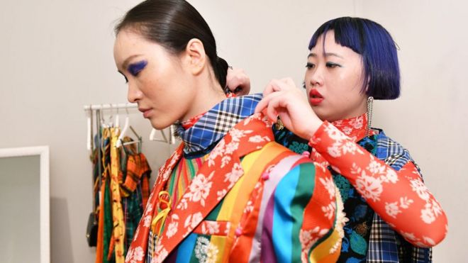 Модели на Шанхайской неделе моды