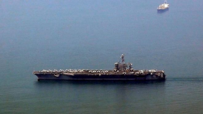 Phóng viên BBC Jonathan Head nói về sự kiện Hàng không mẫu hạm USS Carl Vinson tới thăm Việt Nam.
