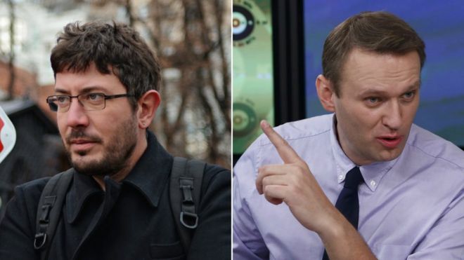 Артемий Лебедев и Алексей Навальный