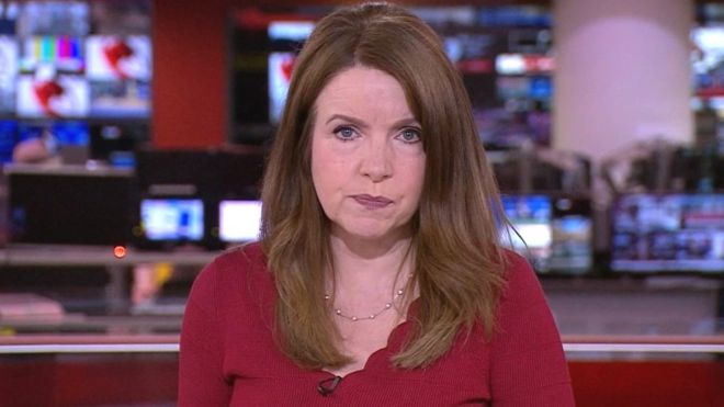 BBC News presenter Annita Mcveigh