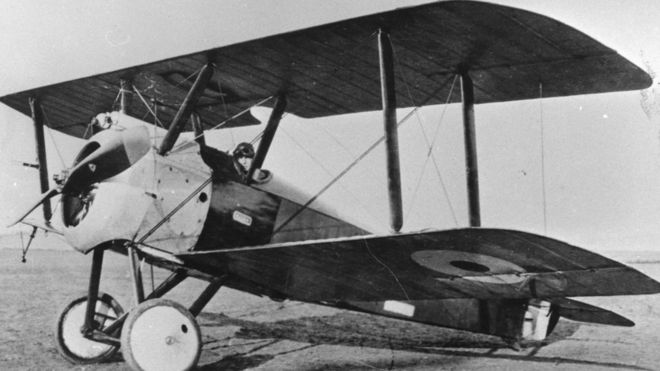 Sopwith Camel, um dos aviões de guerra mais usados na Primeira Guerra