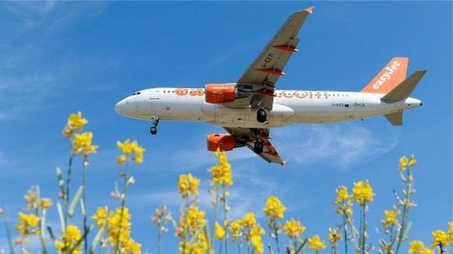 Самолет EasyJet