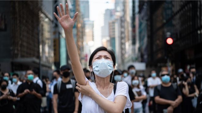 Protesta en Hong Kong