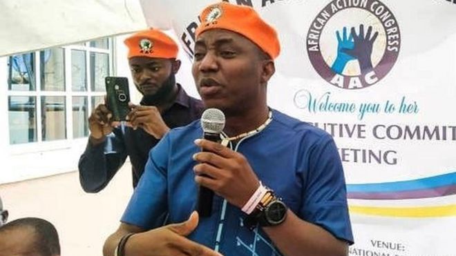 Revolution Protest Nigeria Police Don Tag Sowore March As Treasonable