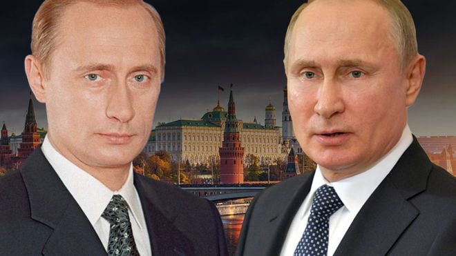 Владимир Путин находится у власти в России уже 18 лет.