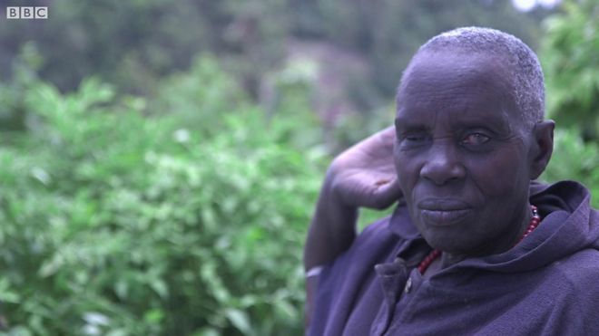 Mauda Kyitara-gabirwe, dernière survivante de l'île de la punition