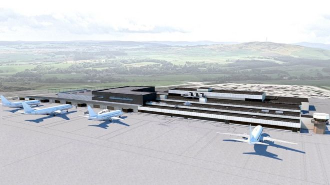 План международного аэропорта Абердина