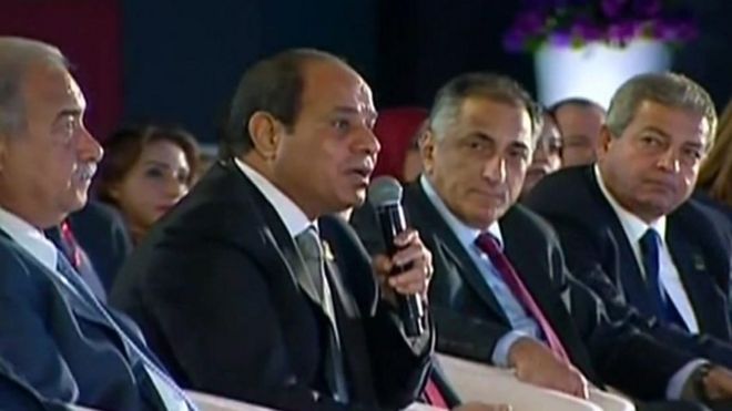 خطاب الرئيس المصري عبد الفتاح السيسي