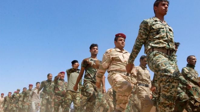 مقتل وإصابة العشرات من الحشد الشعبي في هجوم على الحدود السورية العراقية