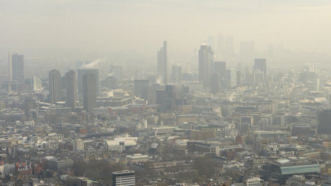 Загрязнение воздуха в Лондоне