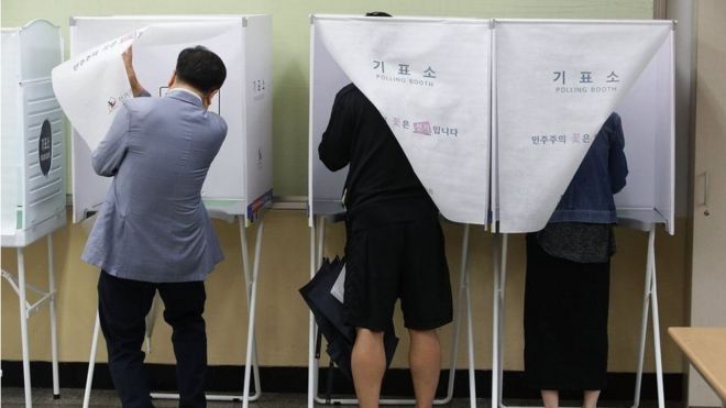 Các cử tri Nam Hàn