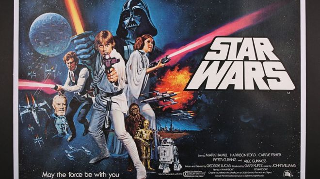 Плакат Звездных войн
