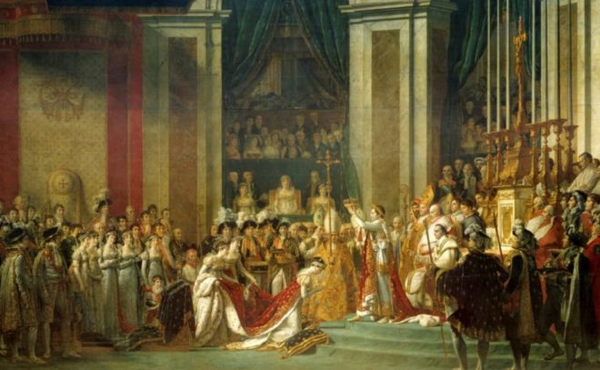Коронация Наполеона Жаком-Луи Давидом