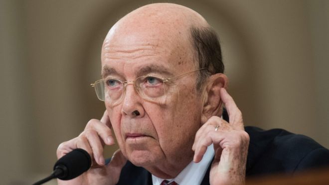 US Commerce Secretary Wilbur Ross