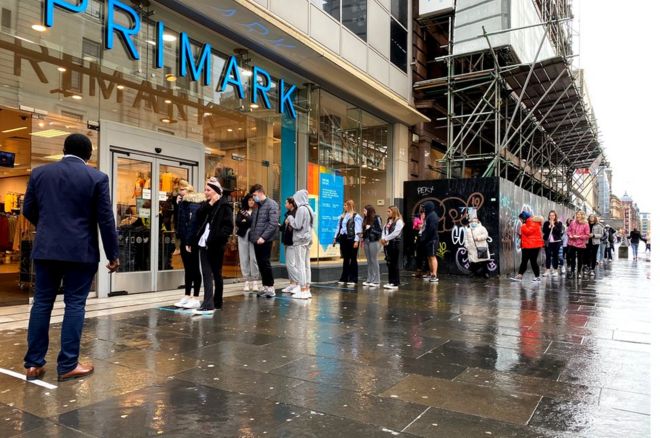 Очередь Primark