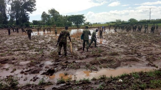 Jitihada za kutafuta miili ya watu waliokufa inaendelea