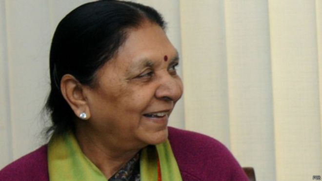 આનંદીબેન પટેલની તસવીર