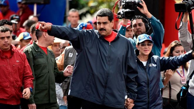 Nicolás Maduro, presidente de Venezuela.