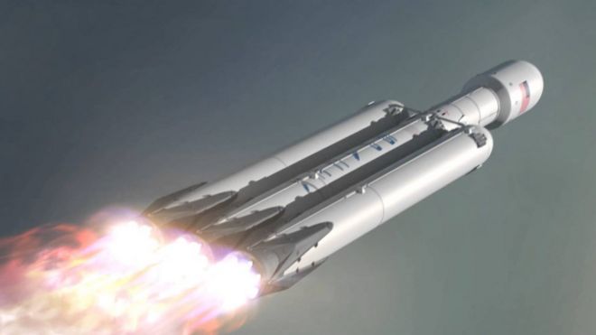 Работа: Falcon Heavy