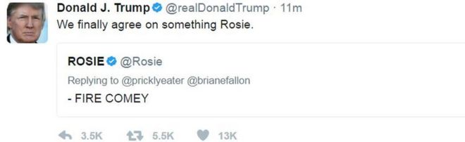Трамп откопал пятимесячный твит комедии Рози О'Доннелл, чтобы оправдать свое решение