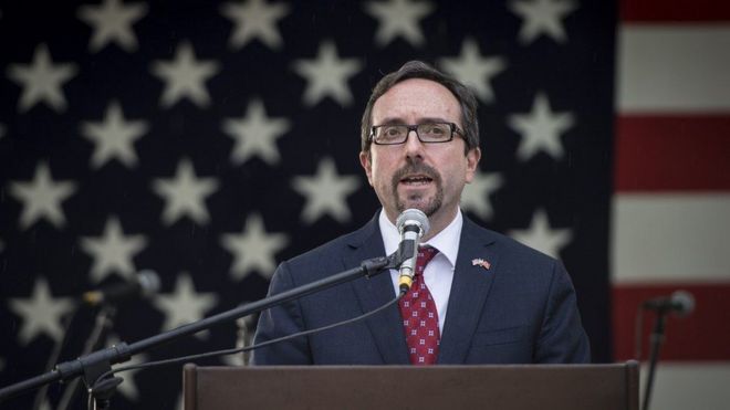 سفیر آمریکا اظهارات رئیس جمهوری افغانستان را ناامید کننده خواند