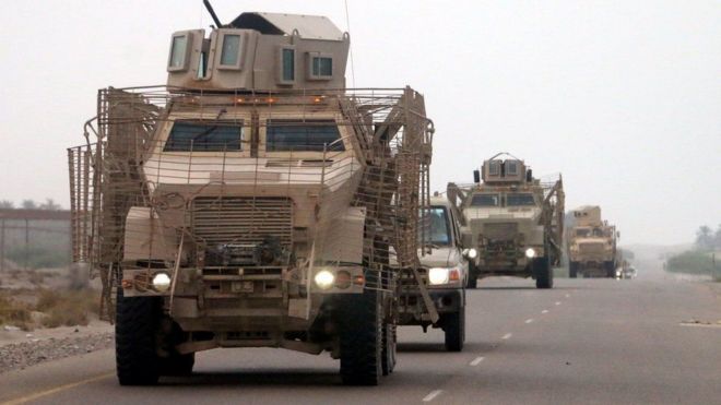 Ciidammada Yemen iyo kuwa xulafada uu Sacuudigu hoggaaminayo ayaa ku sugnaa duleedka Xudaydah