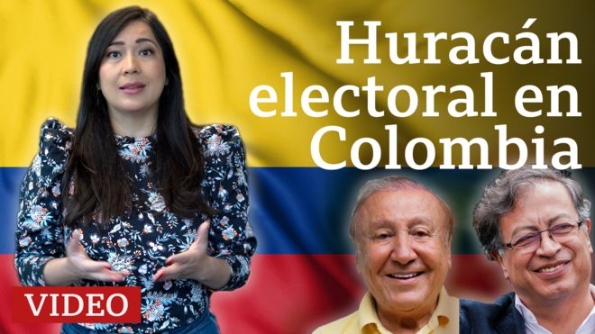 Huracán electoral en Colombia