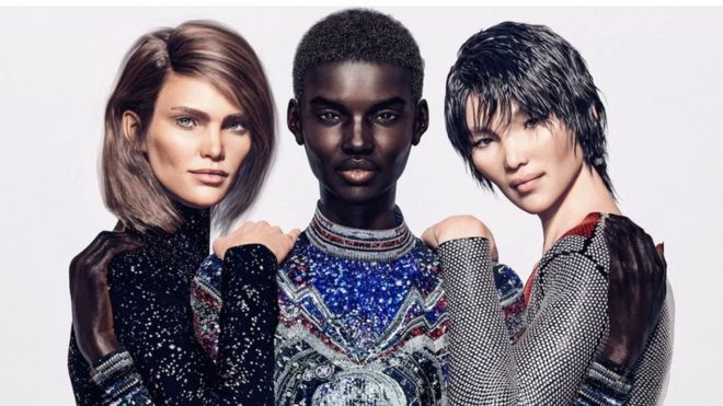 balmain s virtual army advertising campaign - the greatest british instagram models