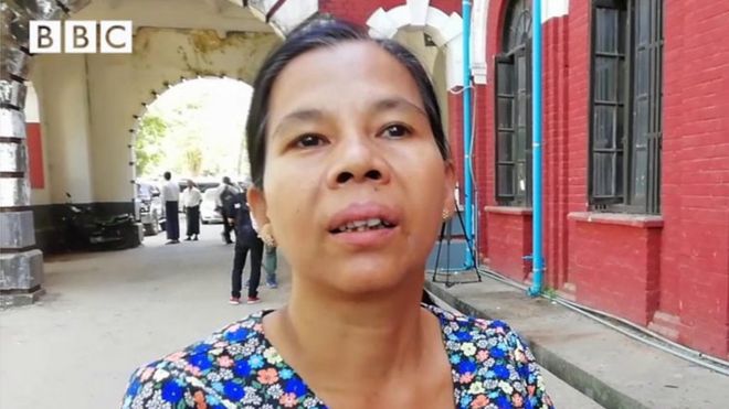 ဖမ်းဆီးခံသားအတွက် မိခင်တဦးရဲ့ သောက