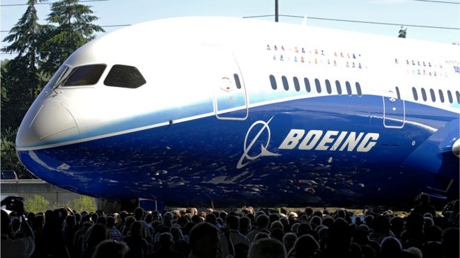 Совершенно новый Boeing [787 Dreamliner] дебютирует в мире. 8 июля 2007 г.