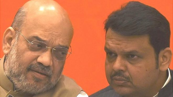 అమిత్ షా, దేవేంద్ర ఫడణవీస్