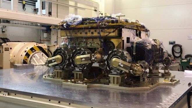 В настоящее время проходят испытания прототипа станции ExoMars