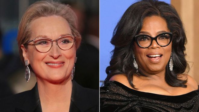 Streep iyo Oprah