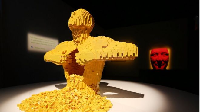 Выставка Lego в Нью-Йорке
