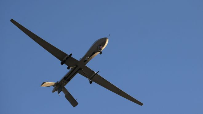 drone americano no Golfo Persa