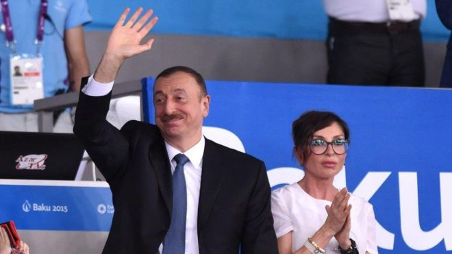 Vào tháng 2/2017, ông Ilham Aliyev bổ nhiệm vợ ông, bà Mehriban Aliyeva, vào chức Phó Tổng thống Azerbaijan