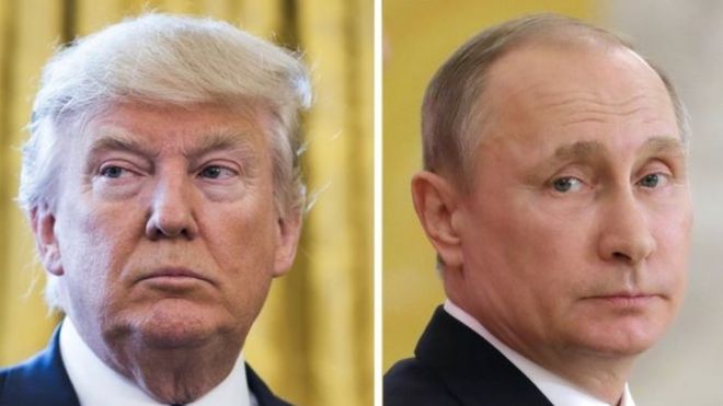Donald Trump dan Vladimir Putin