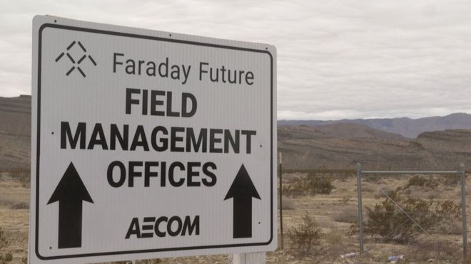 Подрядчик Faraday Future, AECOM, прекратил работу на заводе, но заявил, что все еще привержен проекту
