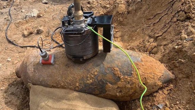 World War Two bomb found near Kingston University