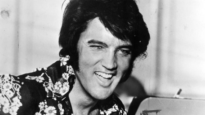 Elvis Presley in 1975