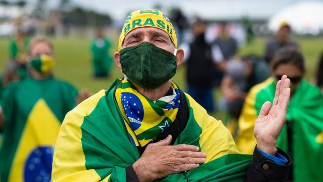 Seguidor de Bolsonaro