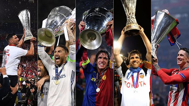 18 títulos europeos han ganado los equipos españoles desde 2000.
