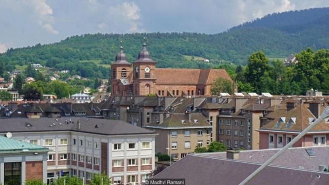 Thị trấn nhỏ của Pháp St-Dié-des-Vosges nổi tiếng vì đã đặt tên cho Châu Mỹ.