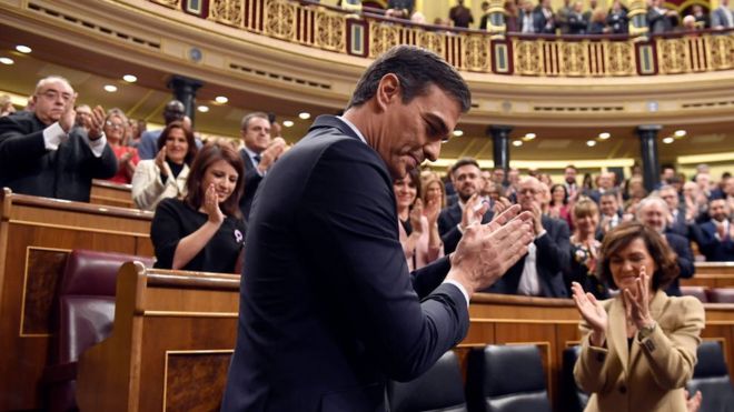 Pedro Sánchez en el Congreso